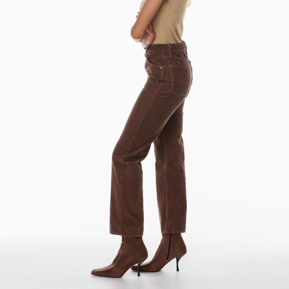 Aritzia | Denim Forum Arlo Hi-Rise Straight Corduroy Pant - Size 26 - Picture 2 of 13
